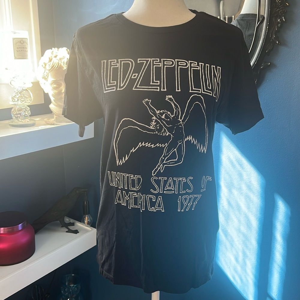 Vintage Style Led Zeppelin 1977 Tee
